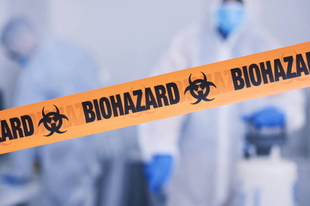 Professional Biohazard technician working in Eagle, WI
